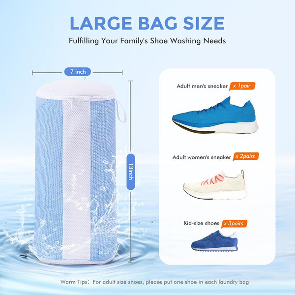 Snow White Shoe Wash Bag